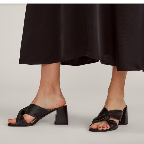 Everlane Shoes - SOLD Everlane The Day Twist Heel Black